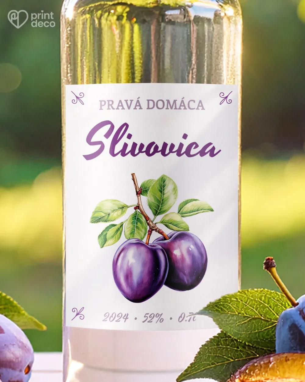Etikety na pálenku Slivovica 08