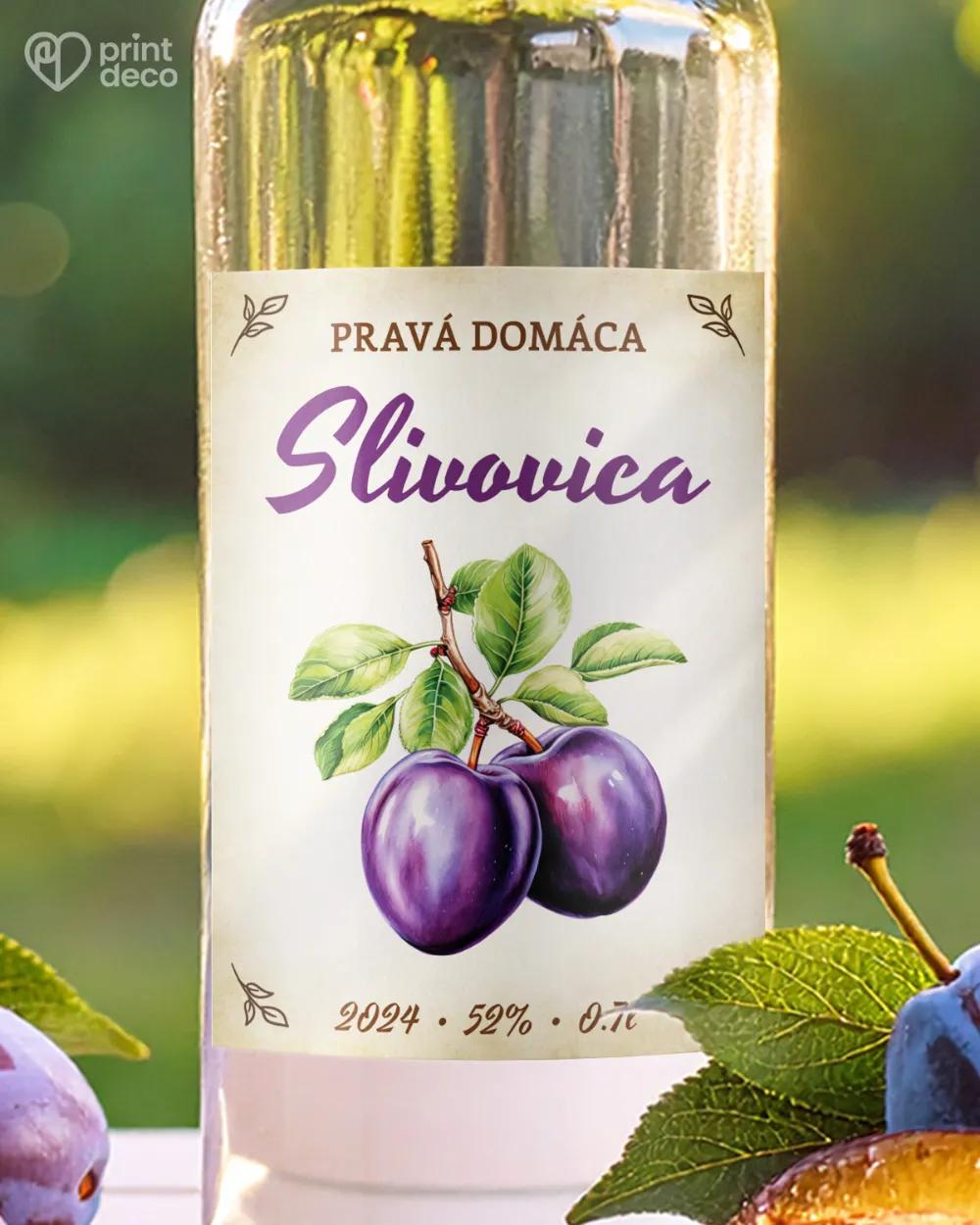 Etikety na pálenku Slivovica 09