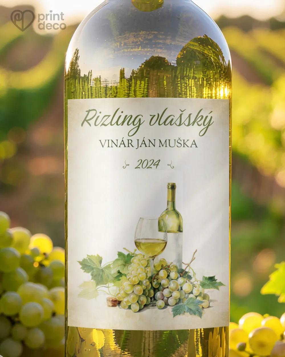 Etikety na víno - motív 06
