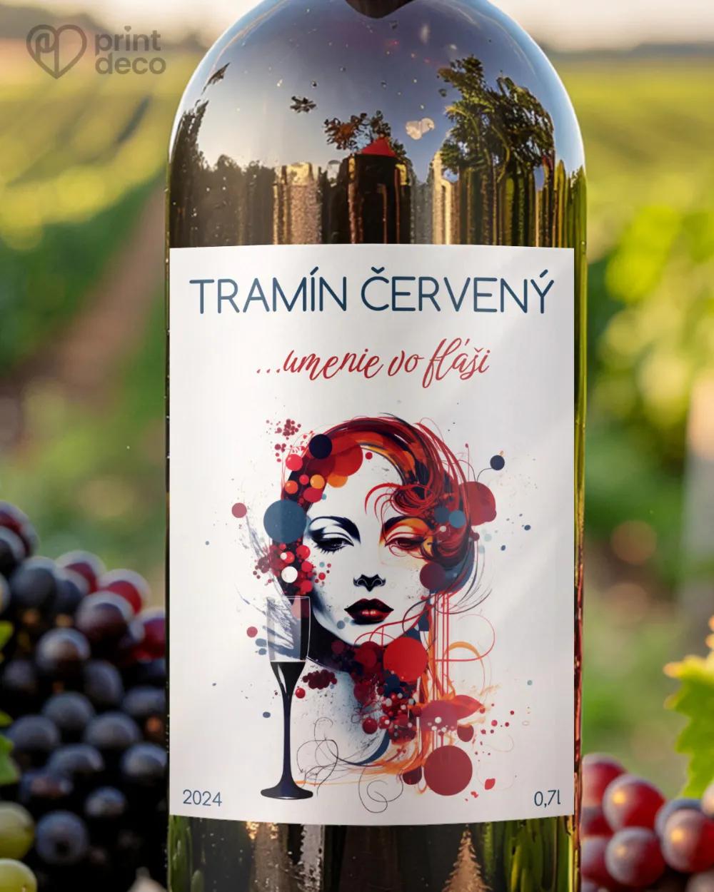 Etikety na víno - motív 38