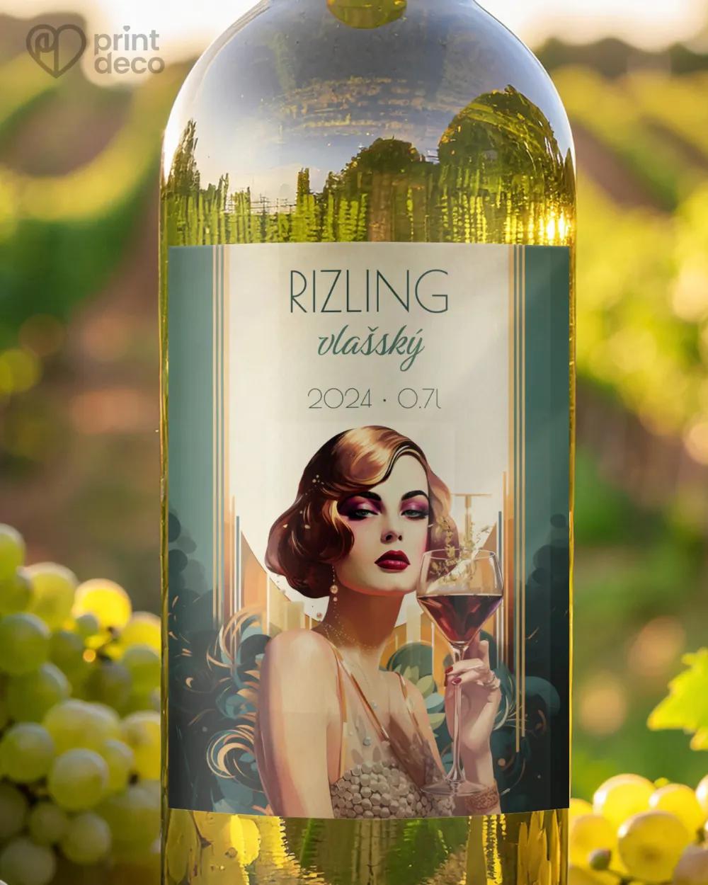 Etikety na víno - motív 46