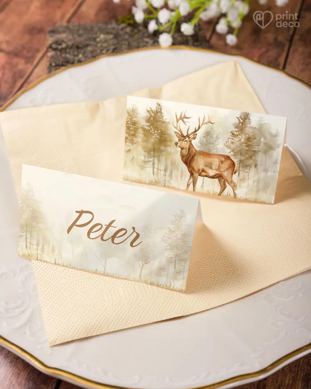 Menovky na oslavu Jeleň 02