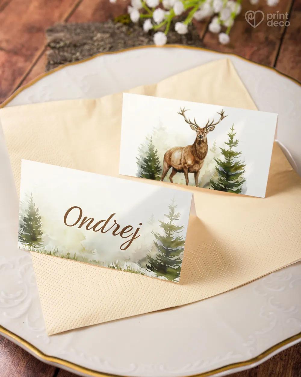 Menovky na oslavu Jeleň 04