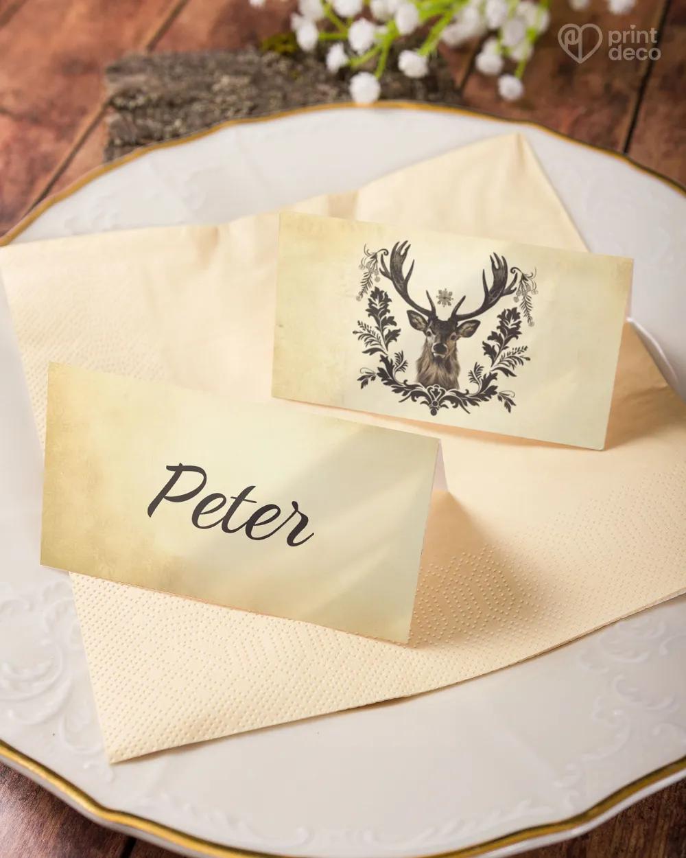 Menovky na oslavu Jeleň 05