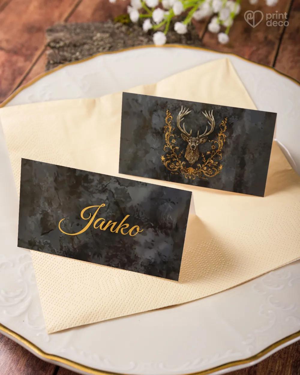 Menovky na oslavu Jeleň 06