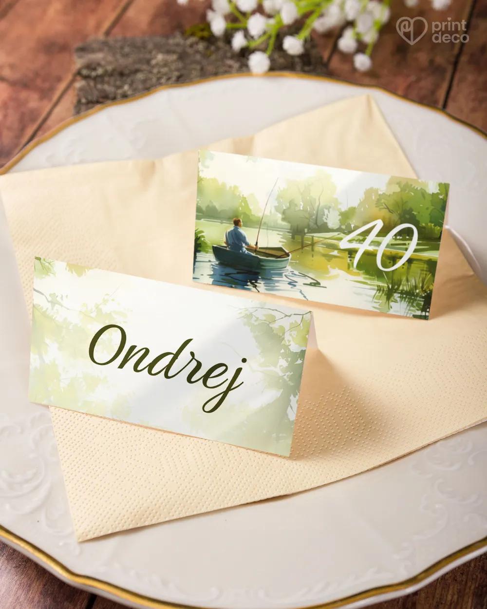 Menovky na oslavu Rybár 02