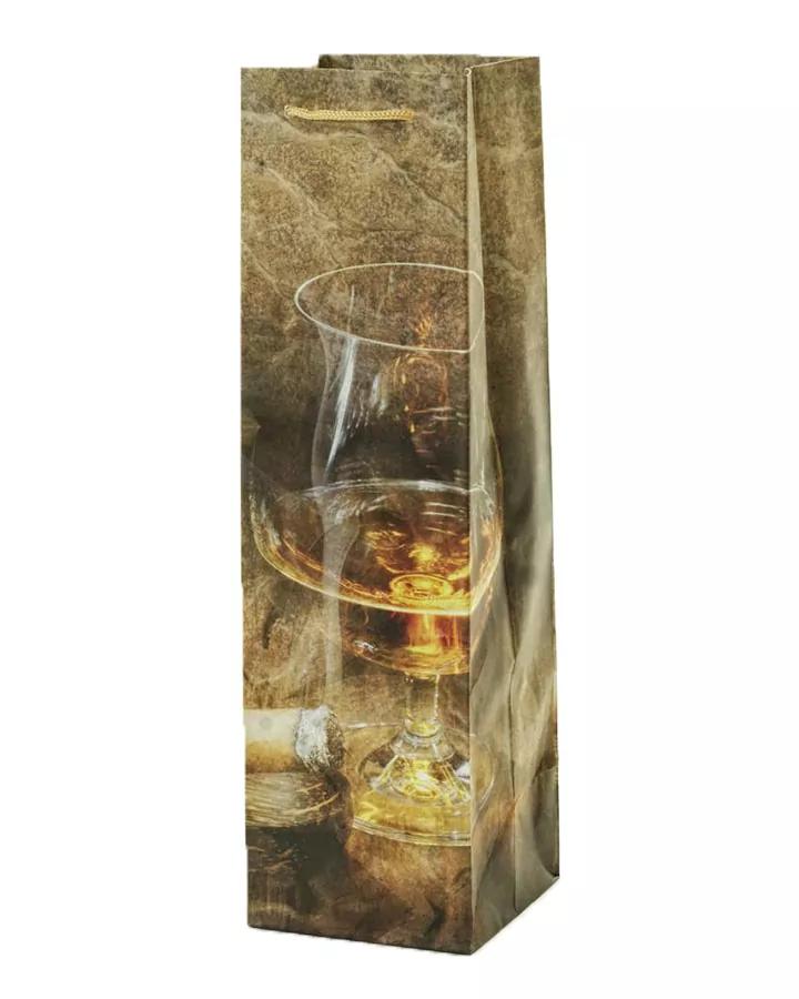 Darčeková taška na fľašu - vzor 01