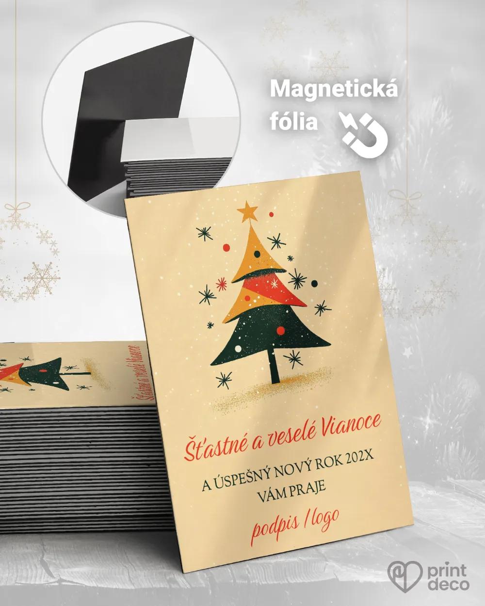 Personalizované vianočné magnetky – motív 32