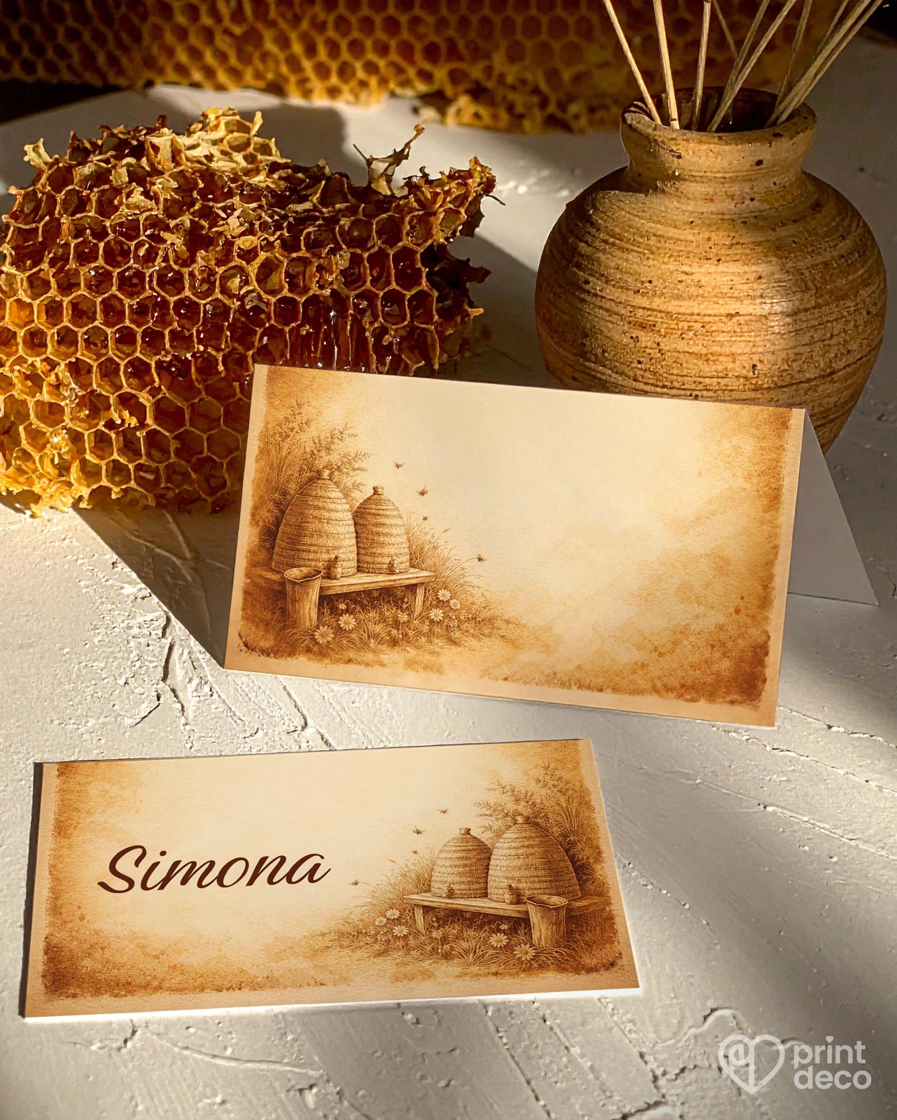 Menovky na oslavu pre včelára 13