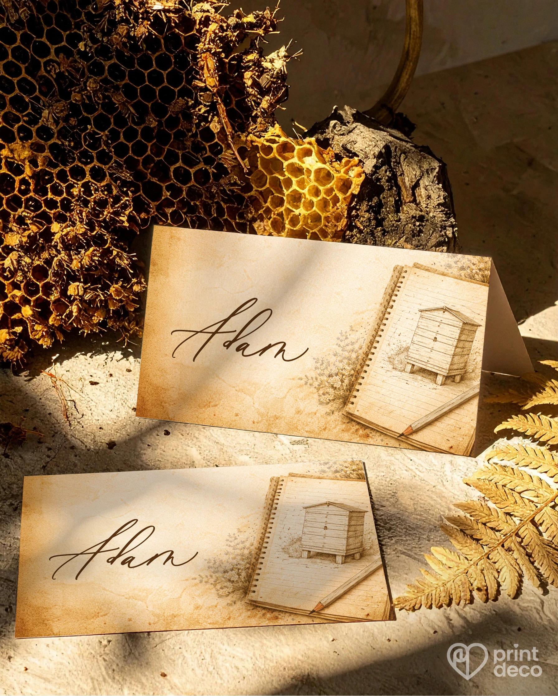 Menovky na oslavu pre včelára 14