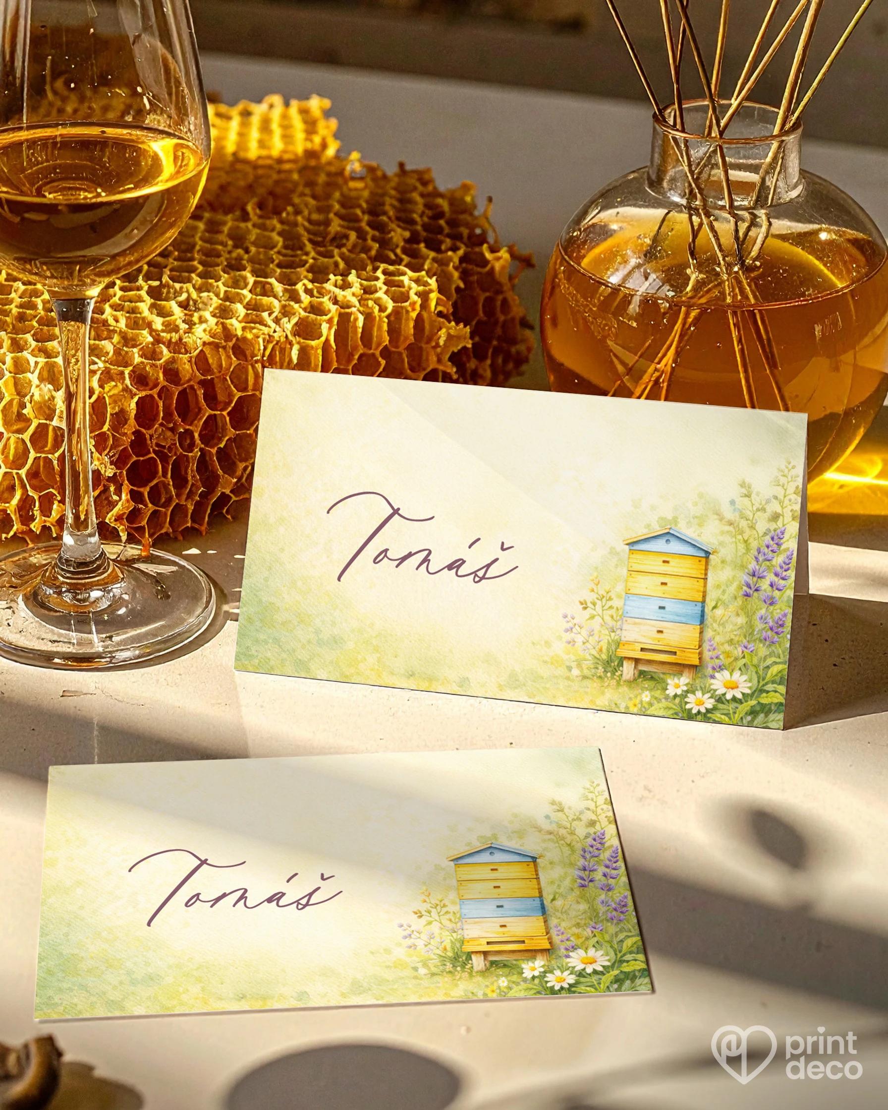 Menovky na oslavu pre včelára 17