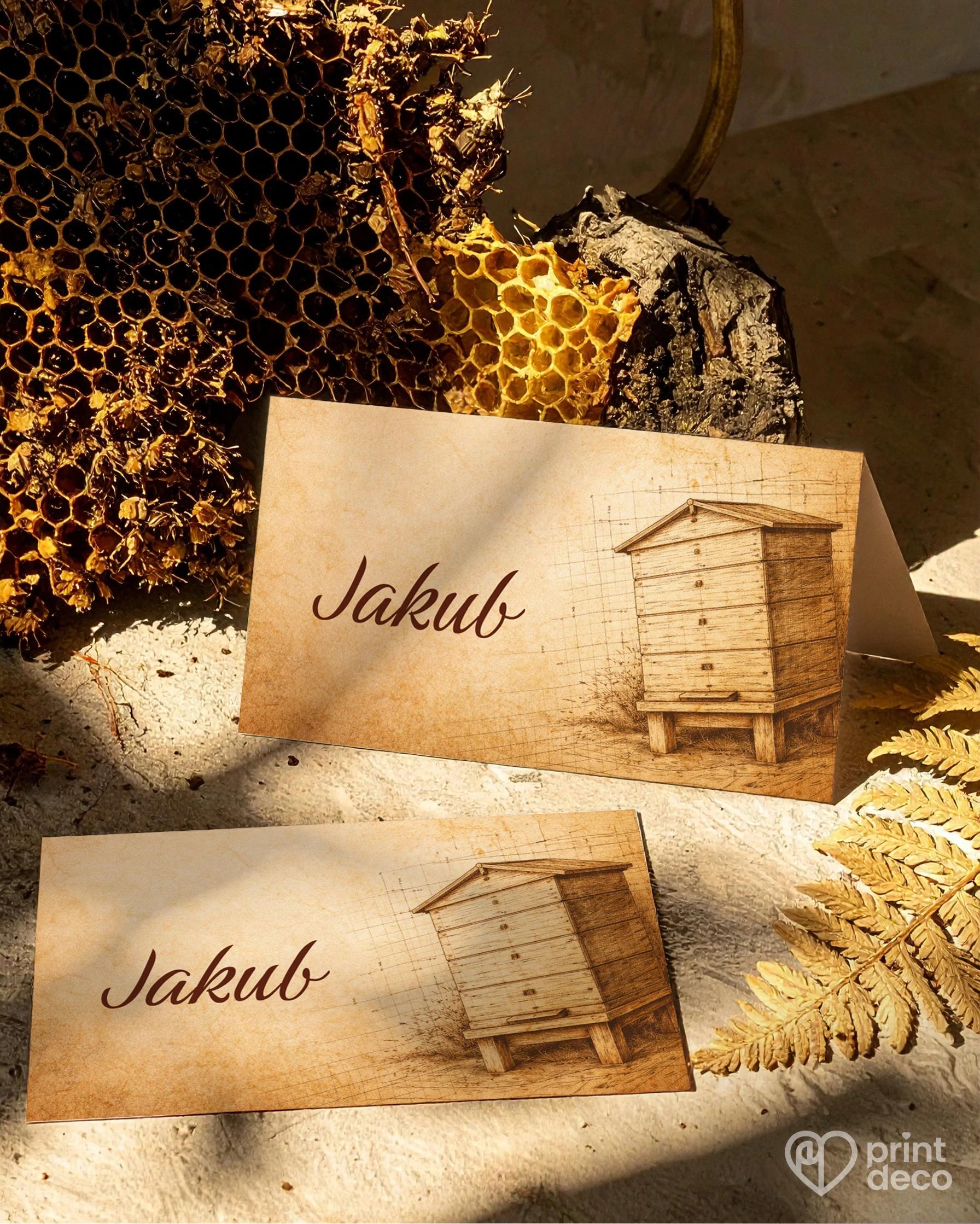 Menovky na oslavu pre včelára 19