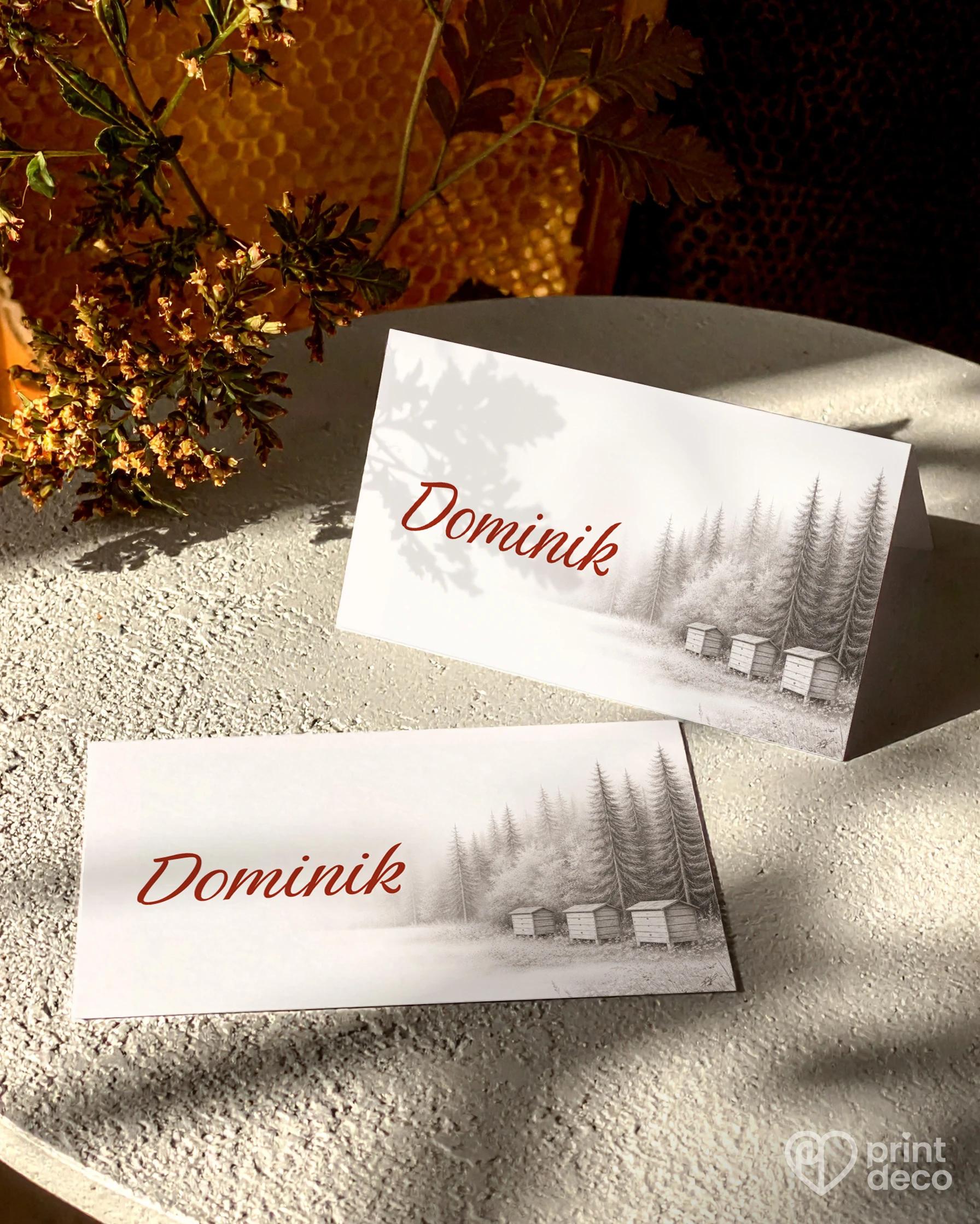 Menovky na oslavu pre včelára 21