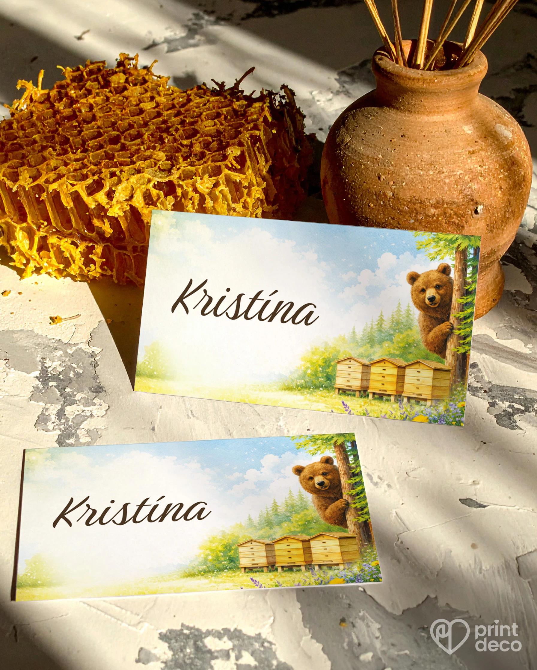 Menovky na oslavu pre včelára 24