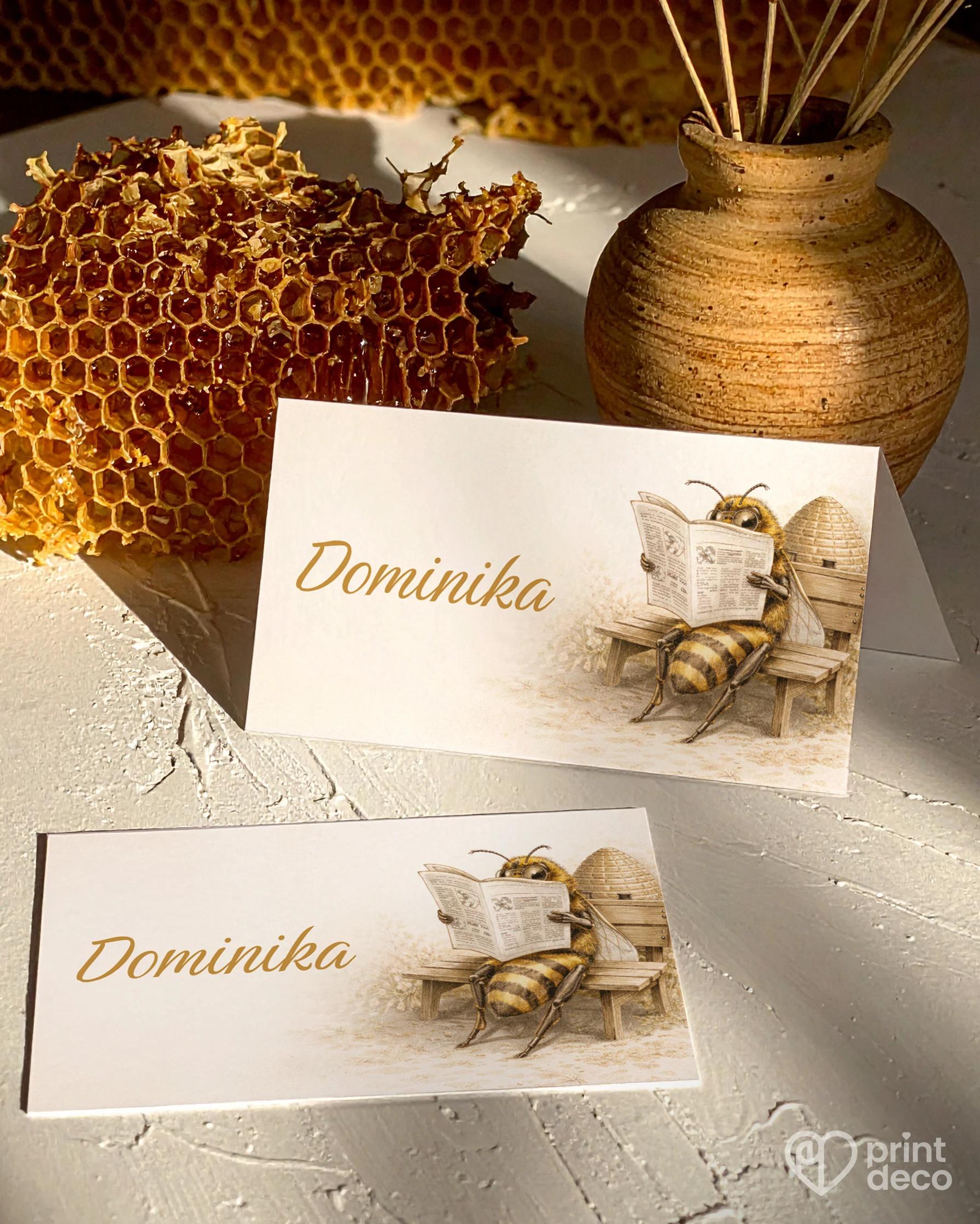 Menovky na oslavu pre včelára 25