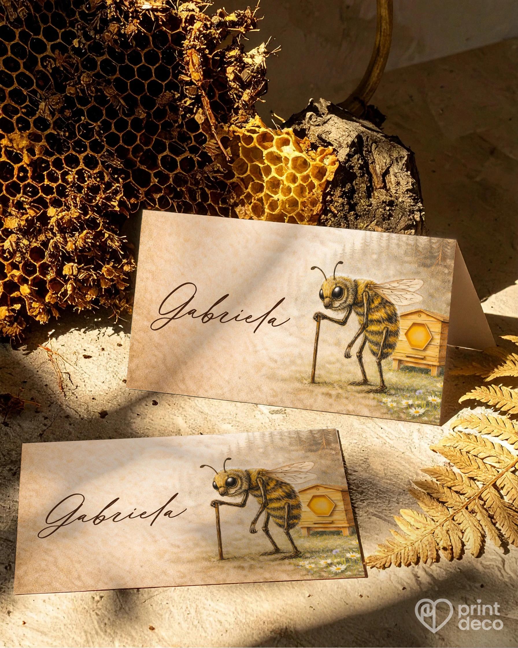 Menovky na oslavu pre včelára 26