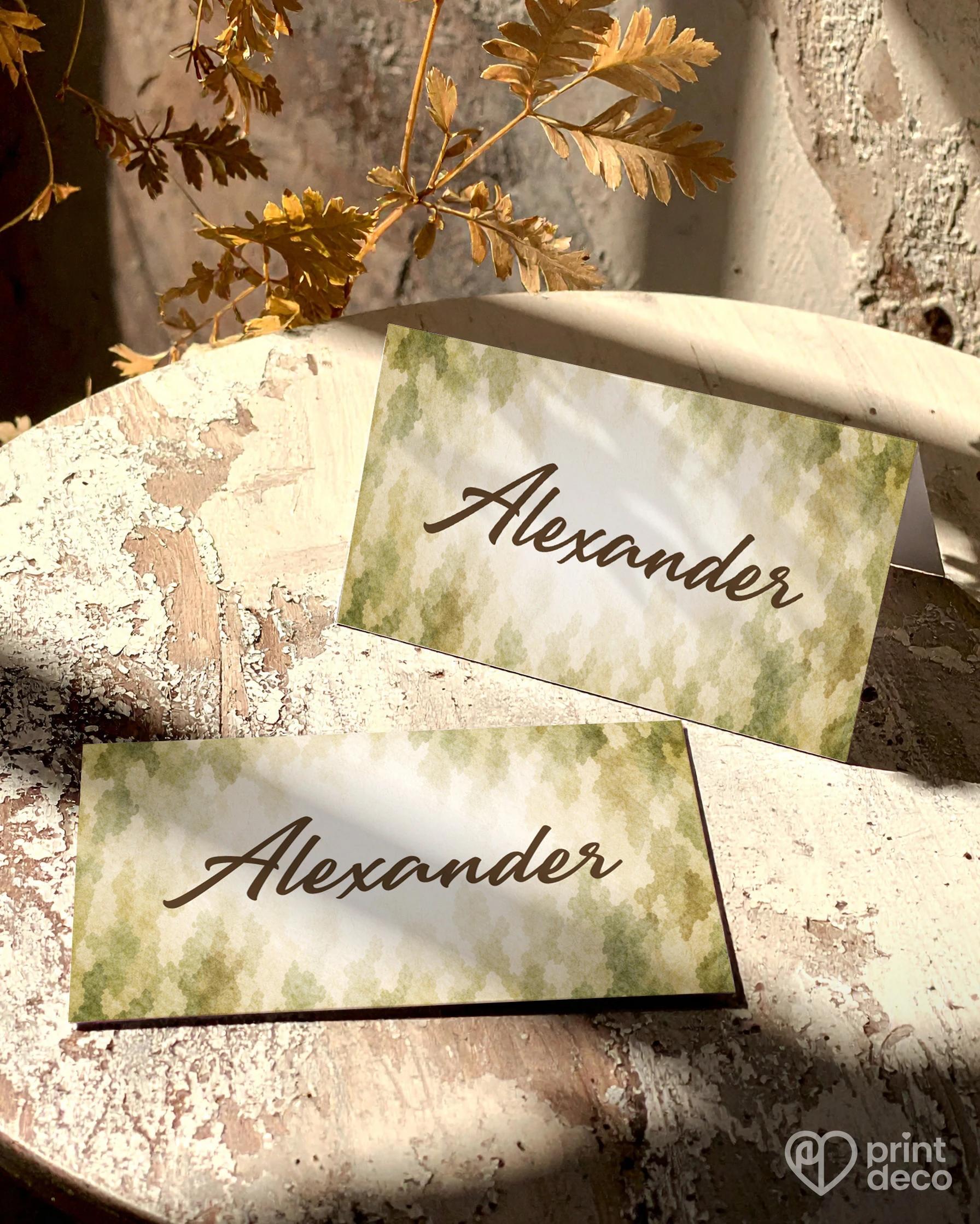 Menovky na oslavu pre vojaka 03