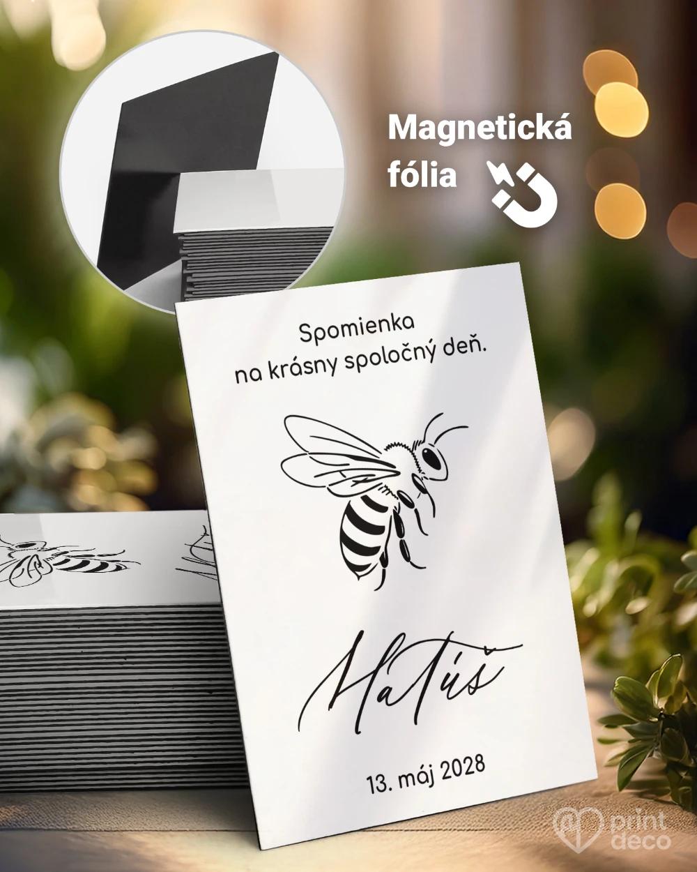 Pamätné magnetky z oslavy pre včelára 10