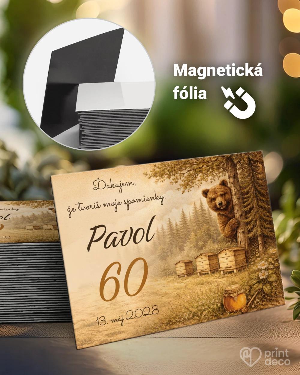 Pamätné magnetky z oslavy pre včelára 23