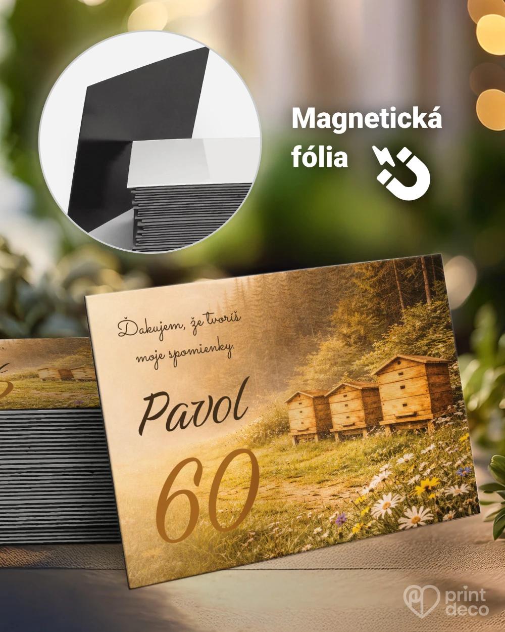 Pamätné magnetky z oslavy pre včelára 27