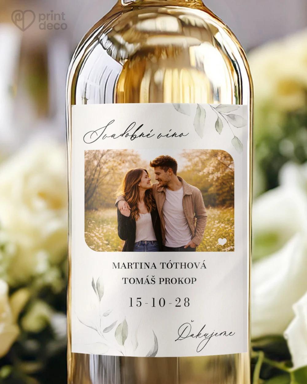 Svadobné etikety – Zelená romanca II 0/2