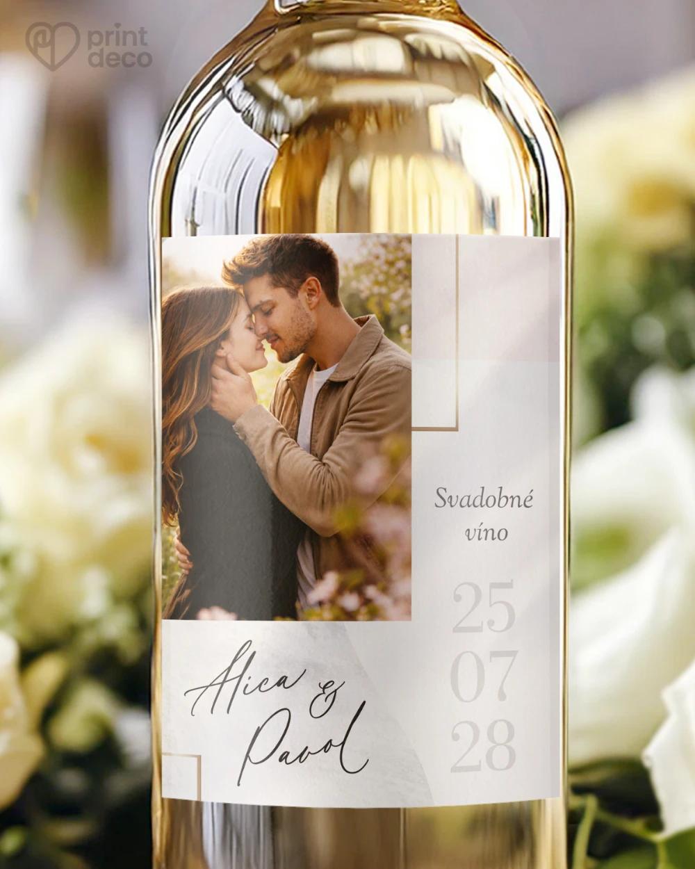 Svadobné etikety – Geometrická láska 0/2