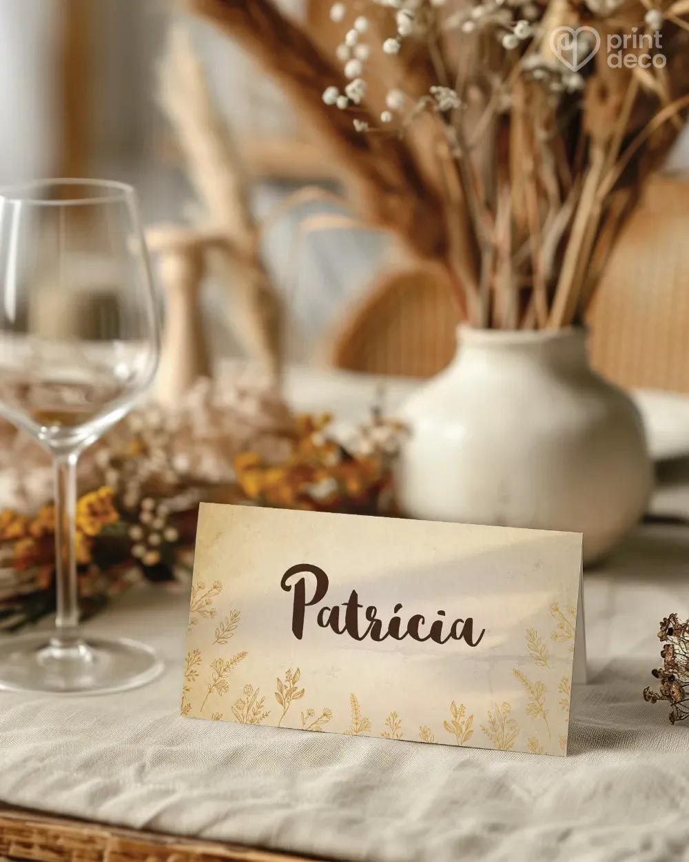 Svadobné menovky - Polia lásky 0/1