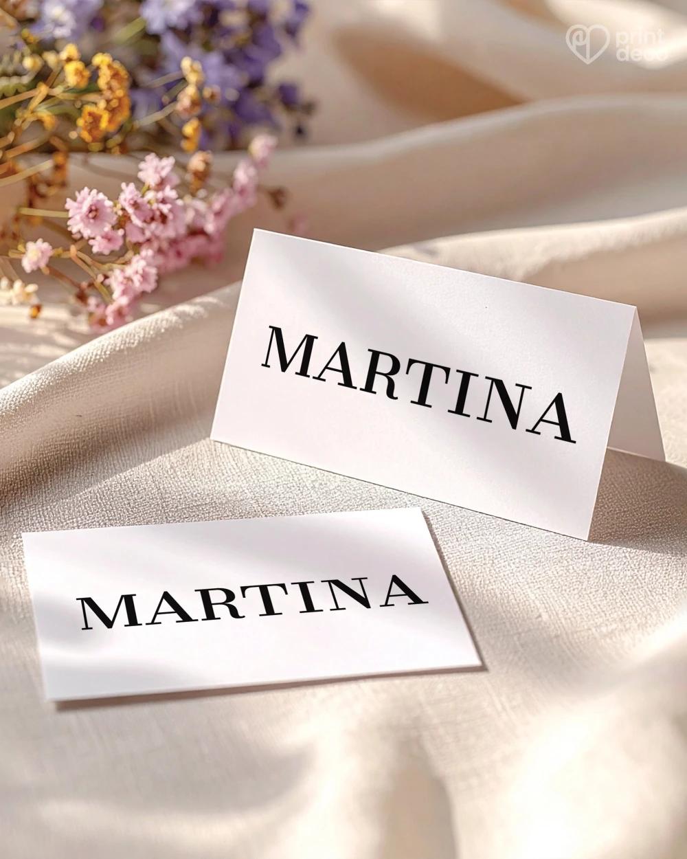 Svadobné menovky – Náš deň 0/2